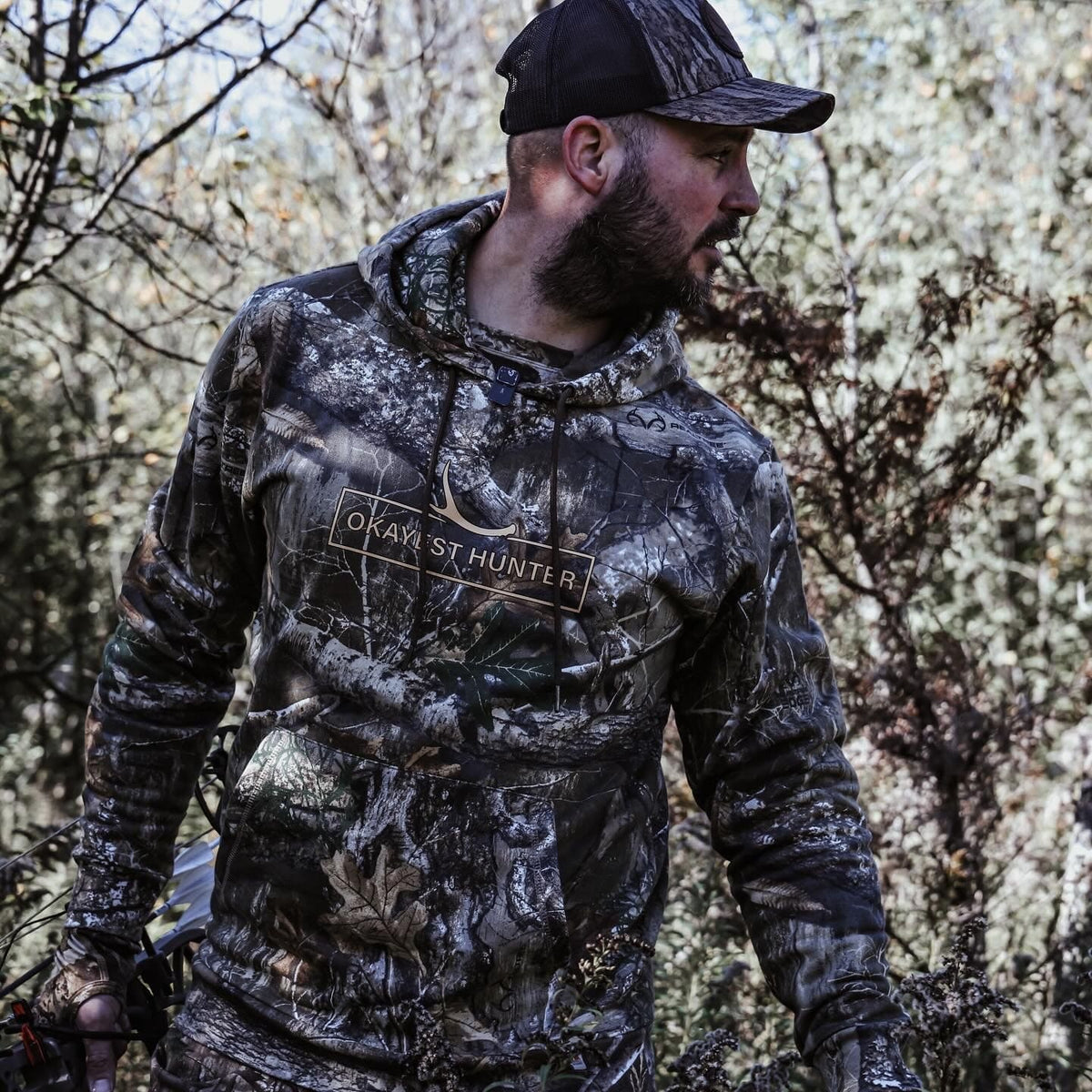 Hunter camo online hoodie