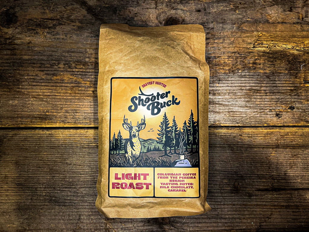 Shooter Buck Light Roast Hunt Camp Coffee